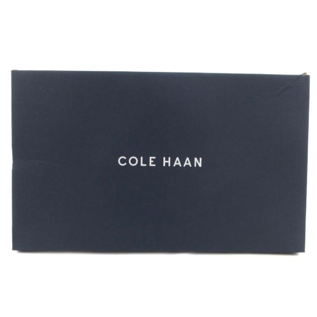 【中古】コールハーン COLE HAAN LAURALYN ローラリン ストレッチ ロングブーツ 6.5B サイドジップ ウェッジソール