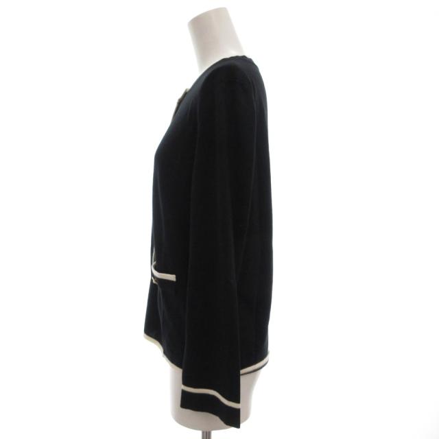 中古】フォクシーニューヨーク 20年 BI-COLOR JACKET TOP アンサンブル