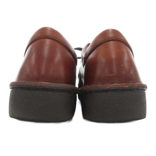 【中古】クラークス clarks active AIR サルタンサン ワラビーシューズ 革靴 8.5 26.5cm レザー 茶 ブラウン /AE