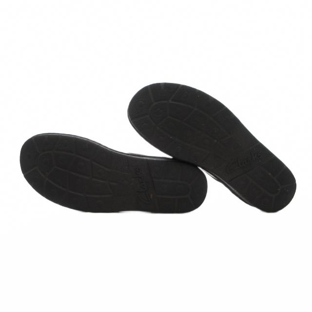 【中古】クラークス clarks active AIR サルタンサン ワラビーシューズ 革靴 8.5 26.5cm レザー 茶 ブラウン /AE