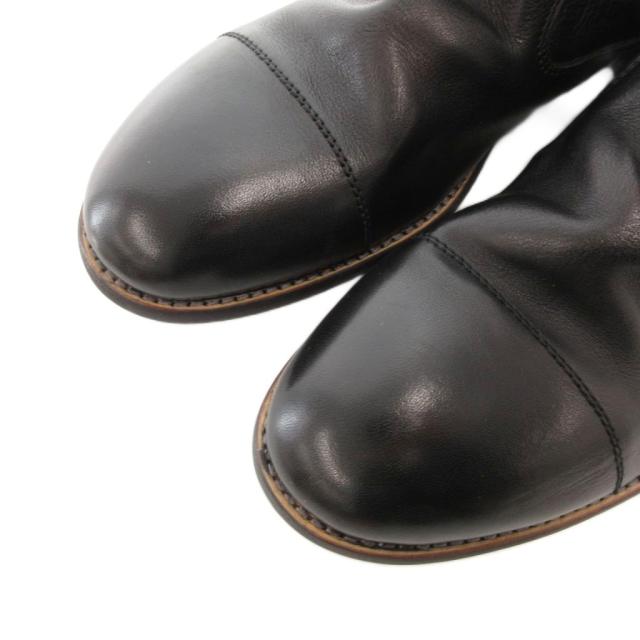 【中古】未使用品 ヒロミチナカノ hiromichi nakano タグ付き ショートブーツ 26.5cm ストレートチップ