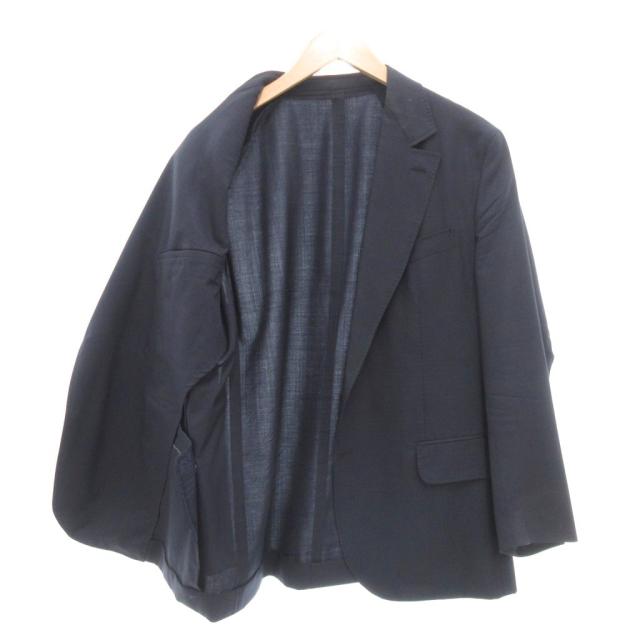 【中古】ベルルッティ Berluti セットアップ スーツ テーラードジャケット パンツ ウール 袖裏カリグラフィー R52_3