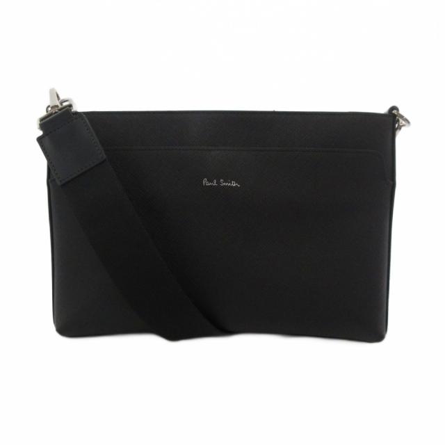 【中古】ポールスミス シグネチャーストライププラー 2WAY ミニショルダーバッグ クラッチバッグ