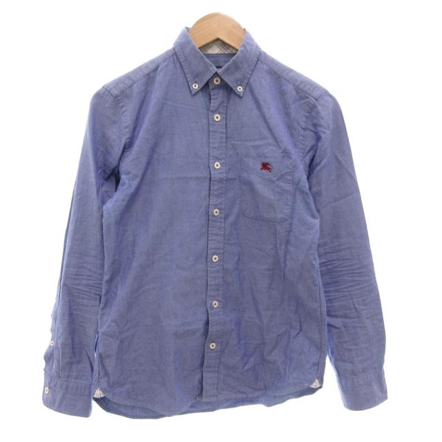 中古】バーバリーブラックレーベル BURBERRY BLACK LABEL ボタンダウン