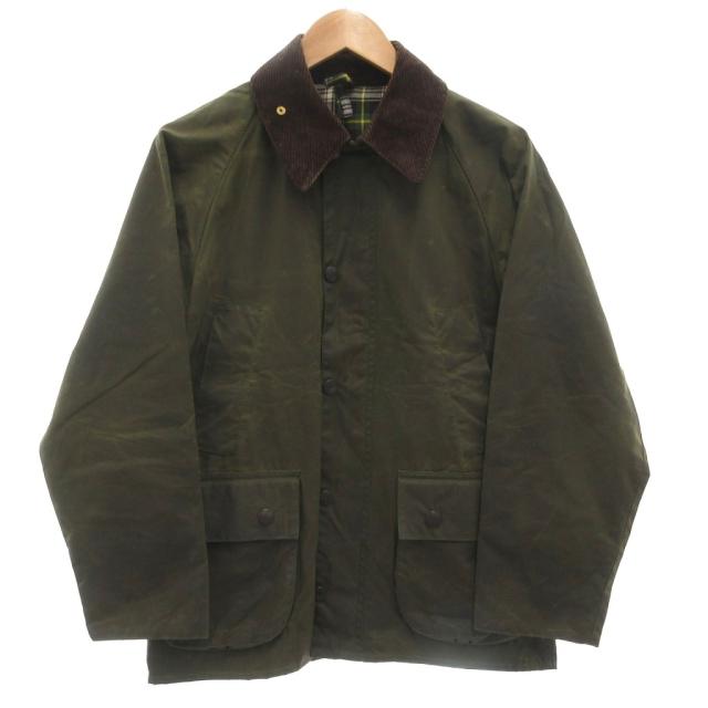 【中古】バブアー Barbour A100 original bedale jacket ビデイル オイルド ジャケット C32/81cm ジップアップ
