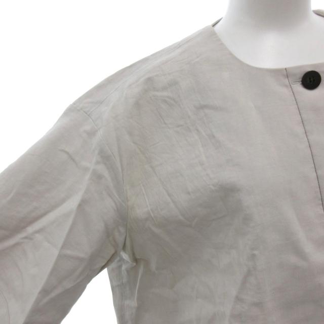 中古】セオリーリュクス 25SS Lush Linen Khloe ノーカラージャケット