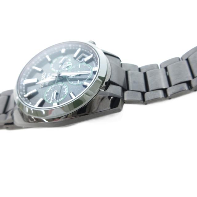 【中古】セイコー SEIKO ASTRON アストロン グローバルライン 腕時計 電波ソーラー GPS クロノグラフ 黒系 SBXC079_5