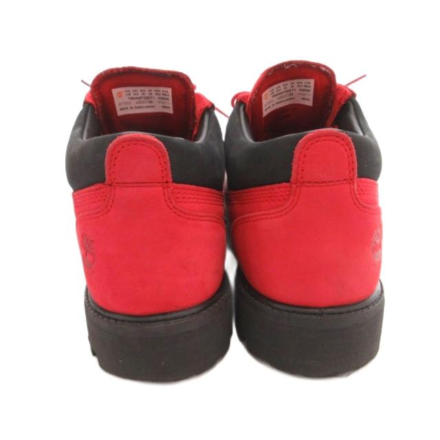 【中古】ティンバーランド Timberland CLASSIC OX クラッシックオックスフォードブーツ レースアップシューズ 赤 29