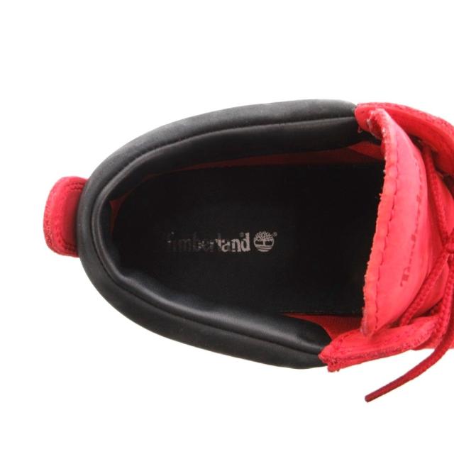 【中古】ティンバーランド Timberland CLASSIC OX クラッシックオックスフォードブーツ レースアップシューズ 赤 29