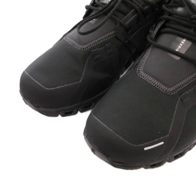 【中古】オン ON Cloud 6 WP スニーカー シューズ ローカット 黒 ブラック 28cm /FF
