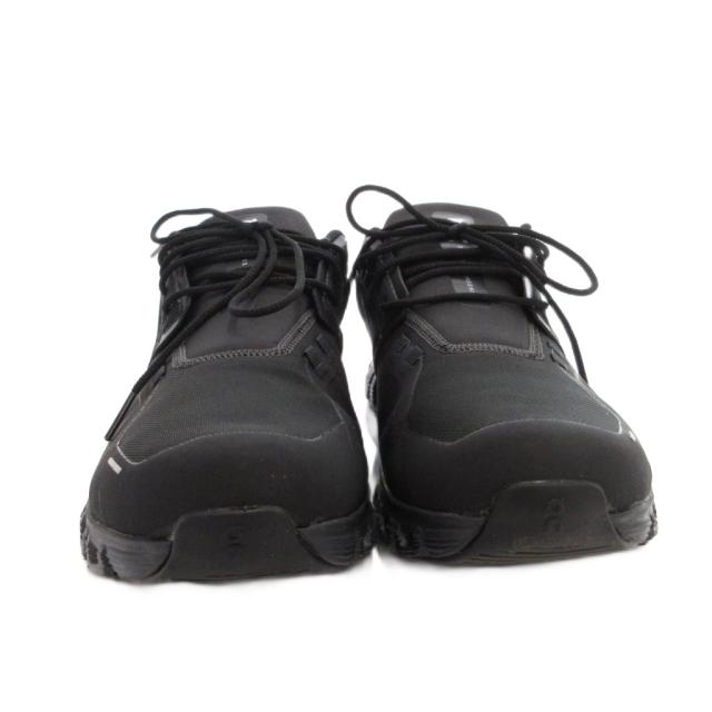 【中古】オン ON Cloud 6 WP スニーカー シューズ ローカット 黒 ブラック 28cm /FF