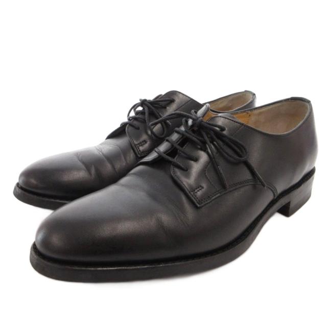 【中古】ロイド フットウェア Lloyd Footwear ビジネスシューズ レースアップ ドレス 外羽根 レザー 6.5 黒 ブラック