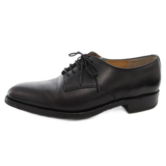 【中古】ロイド フットウェア Lloyd Footwear ビジネスシューズ レースアップ ドレス 外羽根 レザー 6.5 黒 ブラック_1