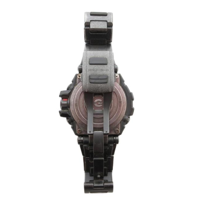 【中古】カシオジーショック CASIO G-SHOCK 腕時計 ソーラー 電波 メタル エイジド加工 MTG-S1000V-1AJF 黒 ブラック_5