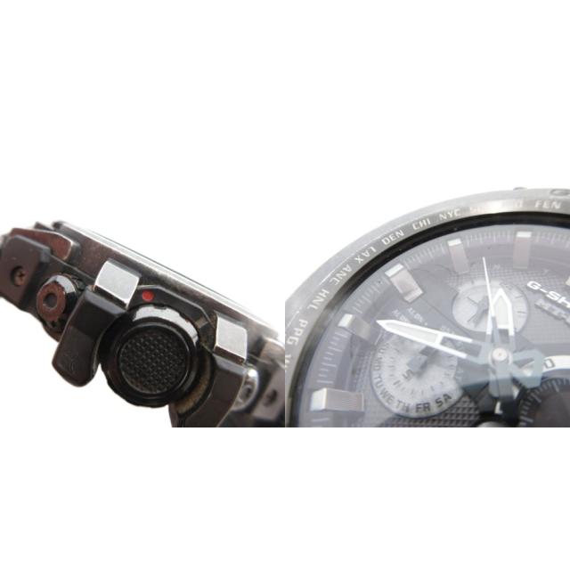 【中古】カシオジーショック CASIO G-SHOCK 腕時計 ソーラー 電波 メタル エイジド加工 MTG-S1000V-1AJF 黒 ブラック_7