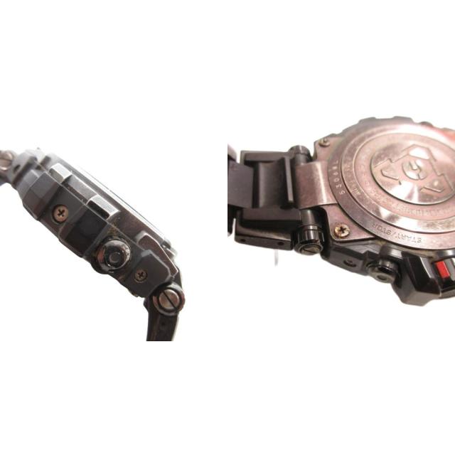 【中古】カシオジーショック CASIO G-SHOCK 腕時計 ソーラー 電波 メタル エイジド加工 MTG-S1000V-1AJF 黒 ブラック_8
