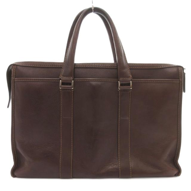 【美品】土屋鞄 ビジネスバッグ プロータ 防水 スタンダードブリーフ　ブラウン 中古】土屋鞄製造所 土屋鞄 プロータ 防水 スタンダードブリーフ