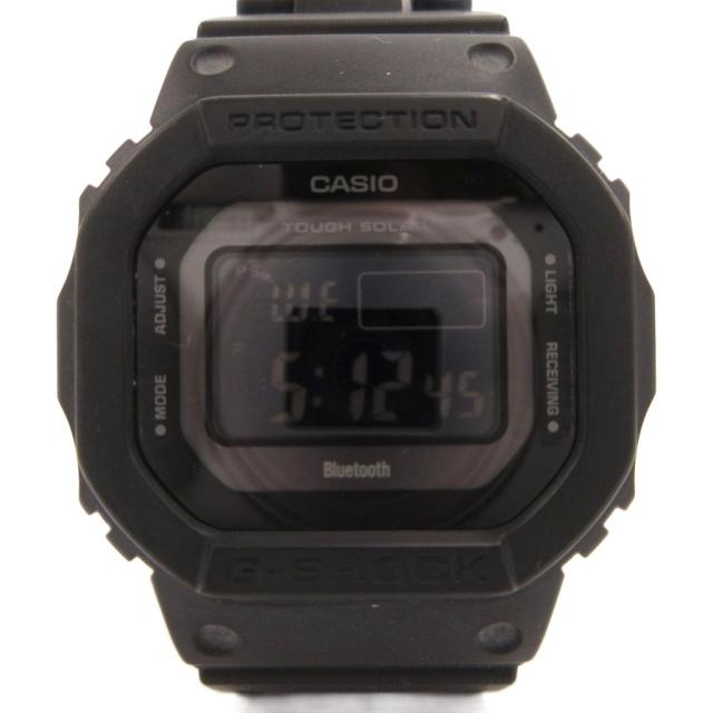 【中古】カシオジーショック CASIO G-SHOCK 腕時計 ウォッチ タフソーラー 電波 デジタル Bluetooth 黒