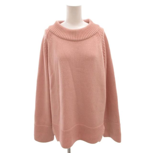 【中古】デイジーリンフォクシー DAISY LIN For FOXEY Hampton Madam しっとりウールセーター ニット ピンク