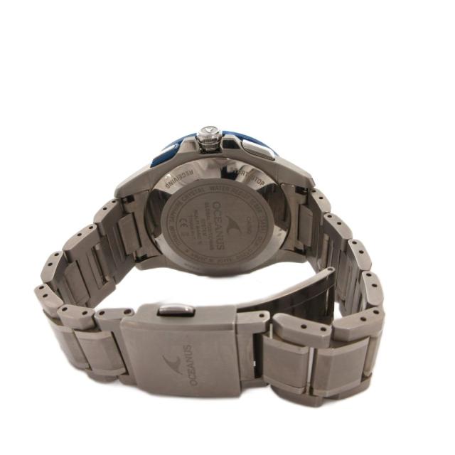 【中古】カシオ CASIO OCEANUS オシアナス 腕時計 ウォッチ アナログ ソーラー 文字盤ブラック OCW-G1200-1AJF_2