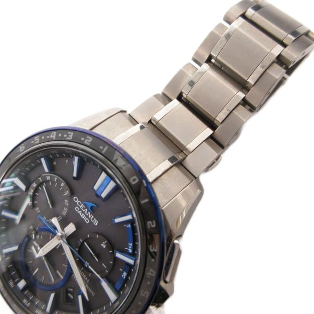 【中古】カシオ CASIO OCEANUS オシアナス 腕時計 ウォッチ アナログ ソーラー 文字盤ブラック OCW-G1200-1AJF_7