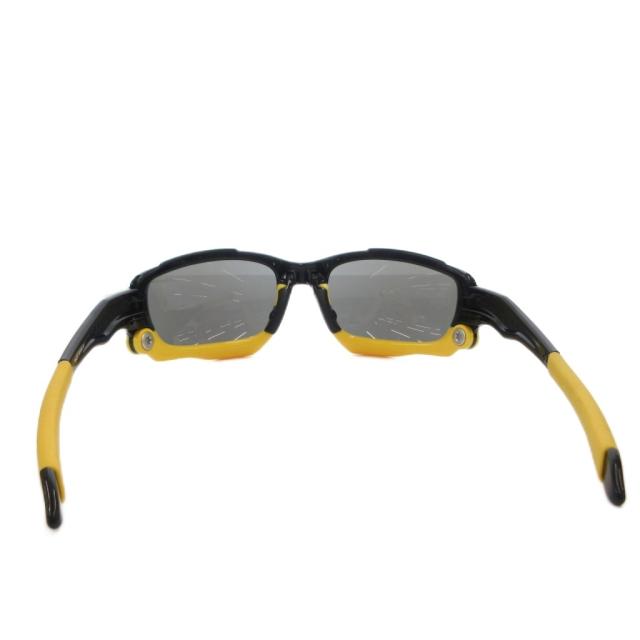 【中古】オークリー OAKLEY JAWBONE LIVESTRONG 限定モデル サングラス アイウェア メガネ 62□18 黒 ブラック 黄_1