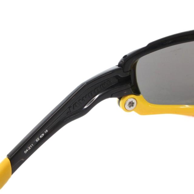 【中古】オークリー OAKLEY JAWBONE LIVESTRONG 限定モデル サングラス アイウェア メガネ 62□18 黒 ブラック 黄_6