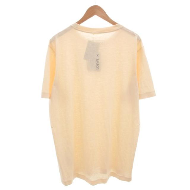 【中古】未使用品 ロエベ LOEWE On コラボ タグ付き 25SS Active Tシャツ 半袖 XL アイボリー 1UF10431951_1
