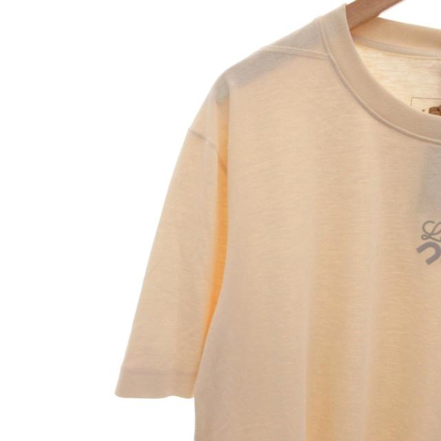 【中古】未使用品 ロエベ LOEWE On コラボ タグ付き 25SS Active Tシャツ 半袖 XL アイボリー 1UF10431951_3