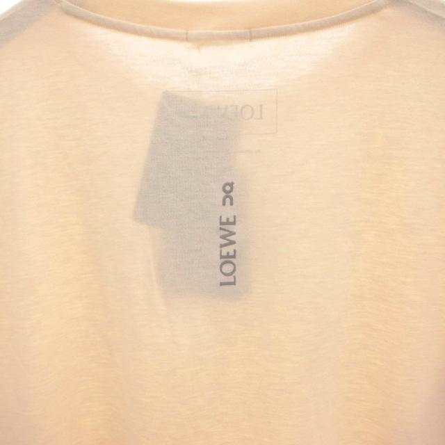 【中古】未使用品 ロエベ LOEWE On コラボ タグ付き 25SS Active Tシャツ 半袖 XL アイボリー 1UF10431951_4