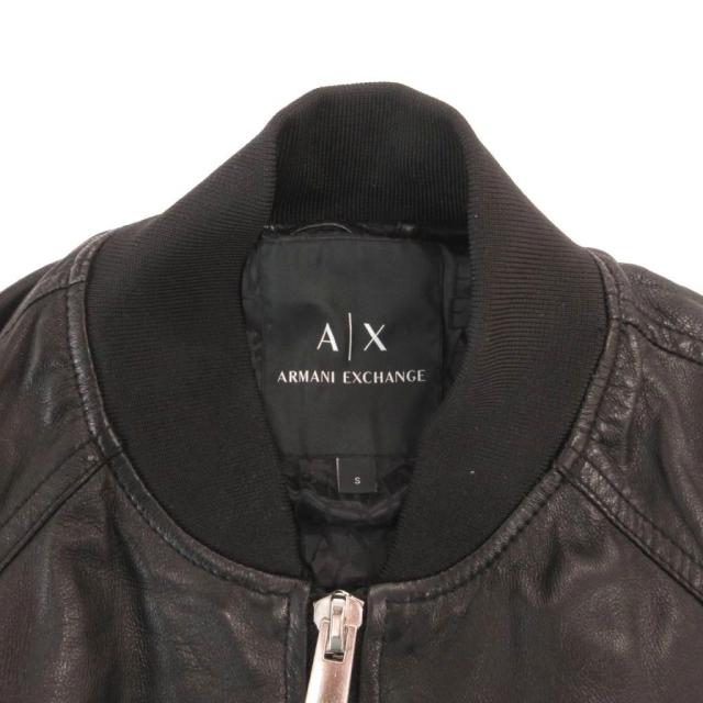 中古】アルマーニエクスチェンジ A/X ARMANI EXCHANGE ラムレザー