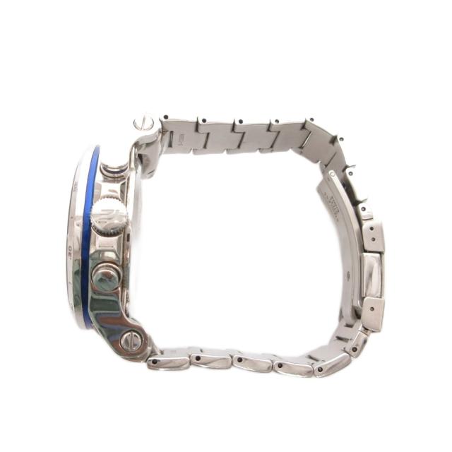 【中古】カシオ CASIO EDIFICE 腕時計 ウォッチ アナログ 電波ソーラー カレンダー 文字盤ネイビー シルバーカラー_4