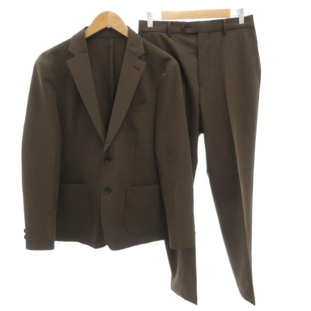 【中古】アーバンリサーチ ドアーズ LIFE STYLE TAILOR 4WAY  ジャケット パンツ スーツ セットアップ M 茶