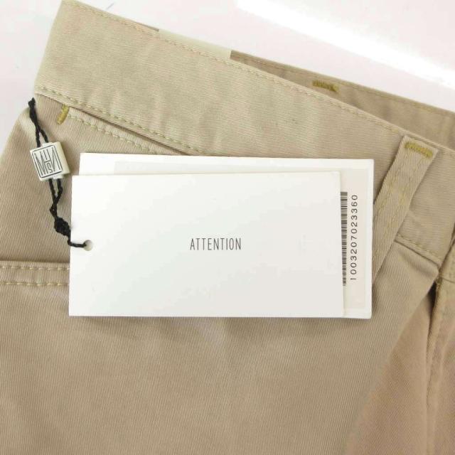 【中古】未使用品 ミスターハリウッド タグ付き エヌハリ チノパンツ パンツ ストレッチ スリム ベージュ_5