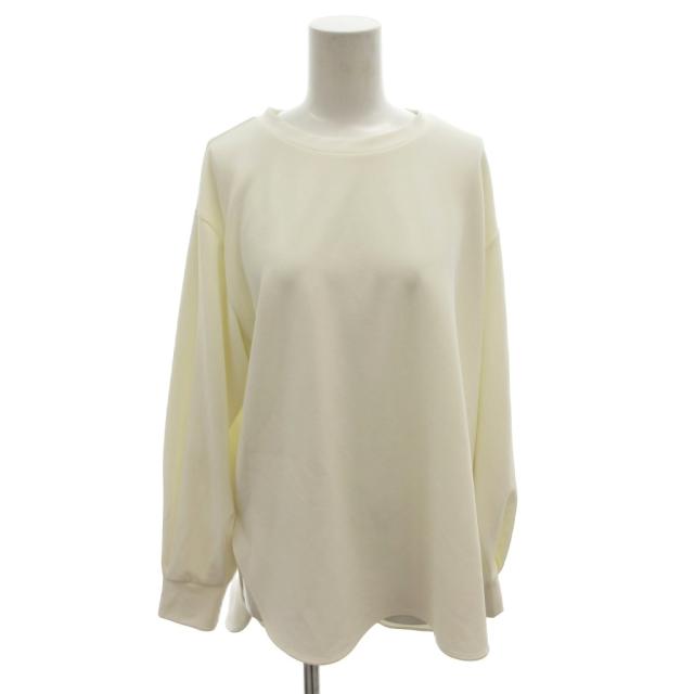 【中古】ビアズリー BEARDSLEY ガリャルダガランテ 23AW Tブラウス シャツ チュニック 長袖 F 白 ホワイト /FF