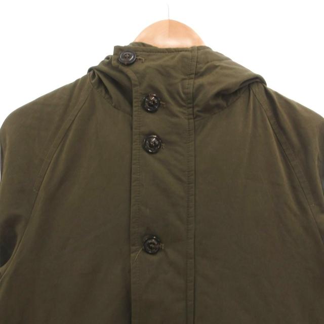 【中古】ヴァルスター DOWN PADDED HOODED LIAM JACKET ダウンジャケット ショートコート フード 44 カーキ_2