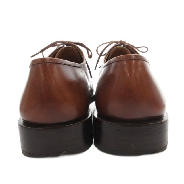 【中古】サルヴァトーレフェラガモ Salvatore Ferragamo 商行為シューズ 革靴 内鳥毛 スピード競技脹れ上がる なめし革 8.5 茶