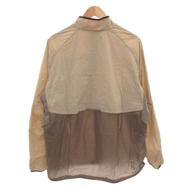 【中古】オン Weather Jacket Pants セットアップ ジャージ ジャケット パンツ ロゴ プリント イージー XL ベージュ_2
