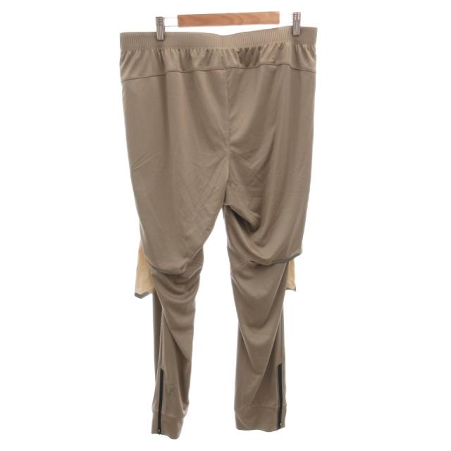 【中古】オン Weather Jacket Pants セットアップ ジャージ ジャケット パンツ ロゴ プリント イージー XL ベージュ_4