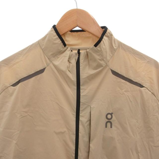 【中古】オン Weather Jacket Pants セットアップ ジャージ ジャケット パンツ ロゴ プリント イージー XL ベージュ_5