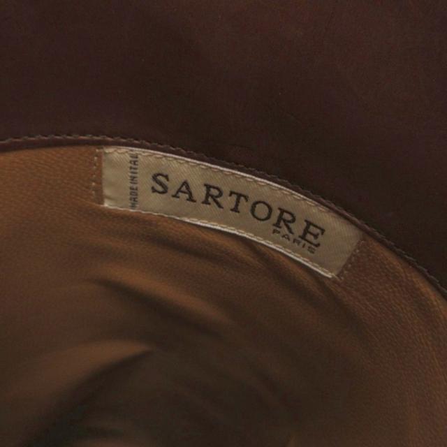 【中古】サルトル SARTORE ジョッキー ブーツ ロング レザー 35 茶 ブラウン SR1169 /FF レディース_7