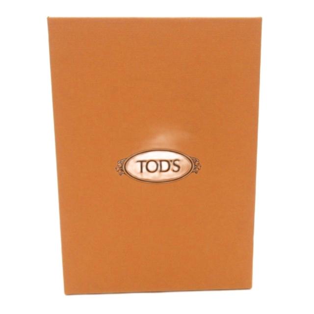 【中古】トッズ TOD'S Gomma T70 Maxi Doppia T パンプス シューズ ハイヒール チャンキーヒール スエードクロス 38.5 紺