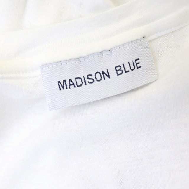 中古】マディソンブルー MADISONBLUE Tシャツ カットソー 半袖 00 白