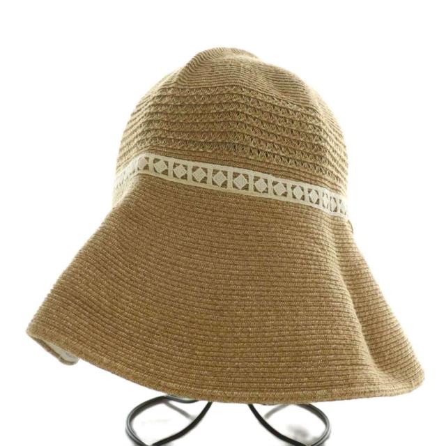 麦わら帽子 アシーナニューヨーク ブラウン アシーナニューヨーク