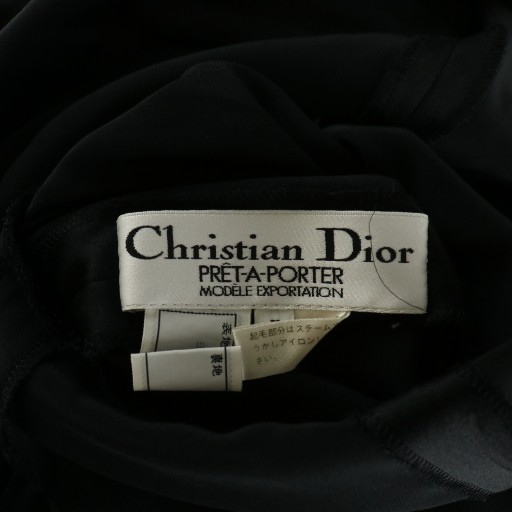 中古】Christian Dior PRET A PORTER ワンピース シルク ベロア