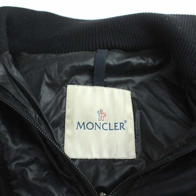 【中古】モンクレール MONCLER DUBBO ダウンジャケット アウター ジップアップ 0 S 黒 ブラック /TK メンズ｜au PAY  マーケット