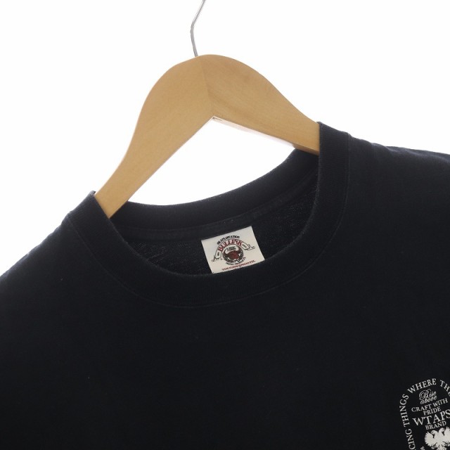 中古】WTAPS BULLINK Tシャツ クルーネック プルオーバー 半袖 ロゴ