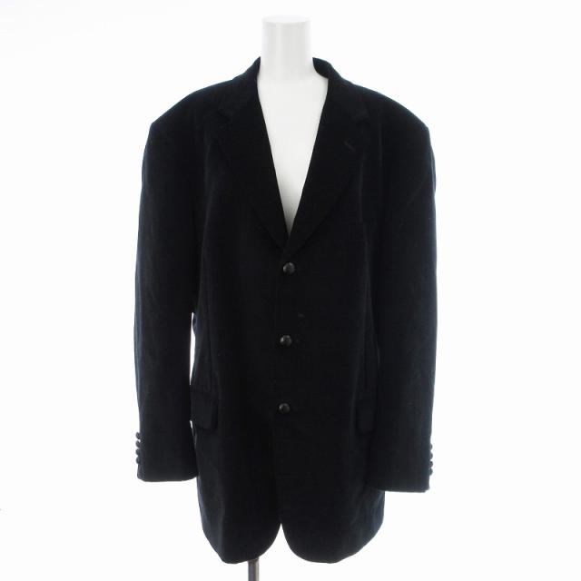 【中古】ブルックスブラザーズ BROOKS BROTHERS コーデュロイテーラードジャケット ブレザー シングル 44 XL 黒の通販は 7,800円