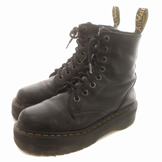 ドクターマーチン Dr.Martens 靴 ショートブーツ レザー 黒 レディース Air Wair Dr. Martens」 ショートブーツ UK3 ブラック レディース
