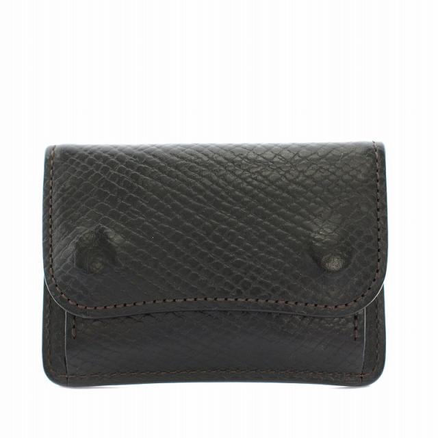 【中古】ワイルドスワンズ WILDSWANS タン TONGUE 小銭入れ コインケース 黒 ブラック /YT メンズ レディース